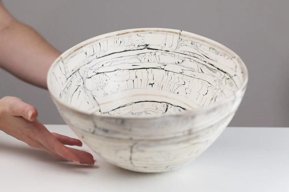 Tilted Bowl No.53 by Barbara Gittings
