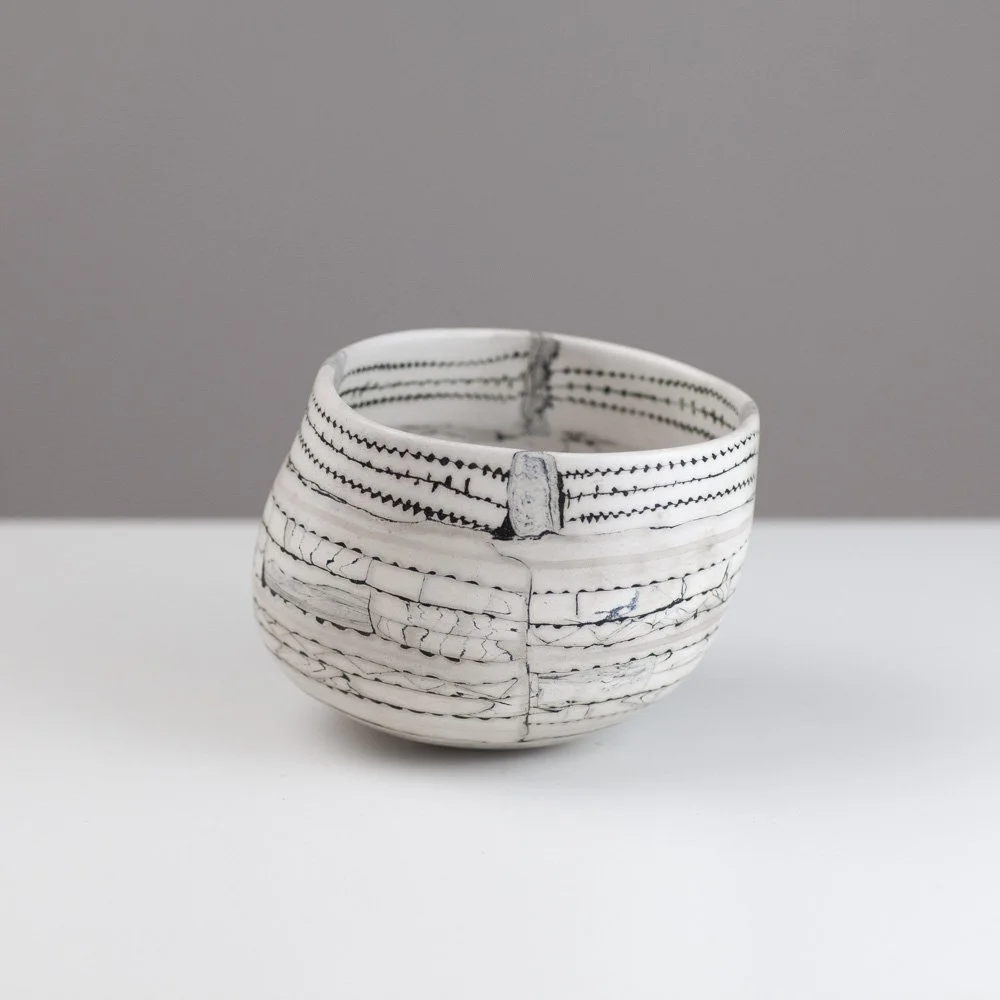 Tiny Head Bowl No.136 by Barbara Gittings