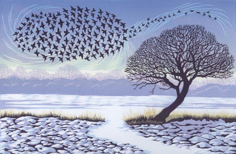 Curved Oak Starlings (NEW!) by Niki Bowers