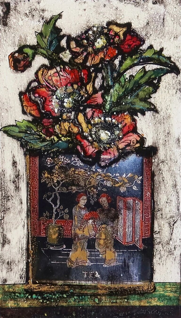 Grandmas Tea Tin ed1 by Vicky Oldfield