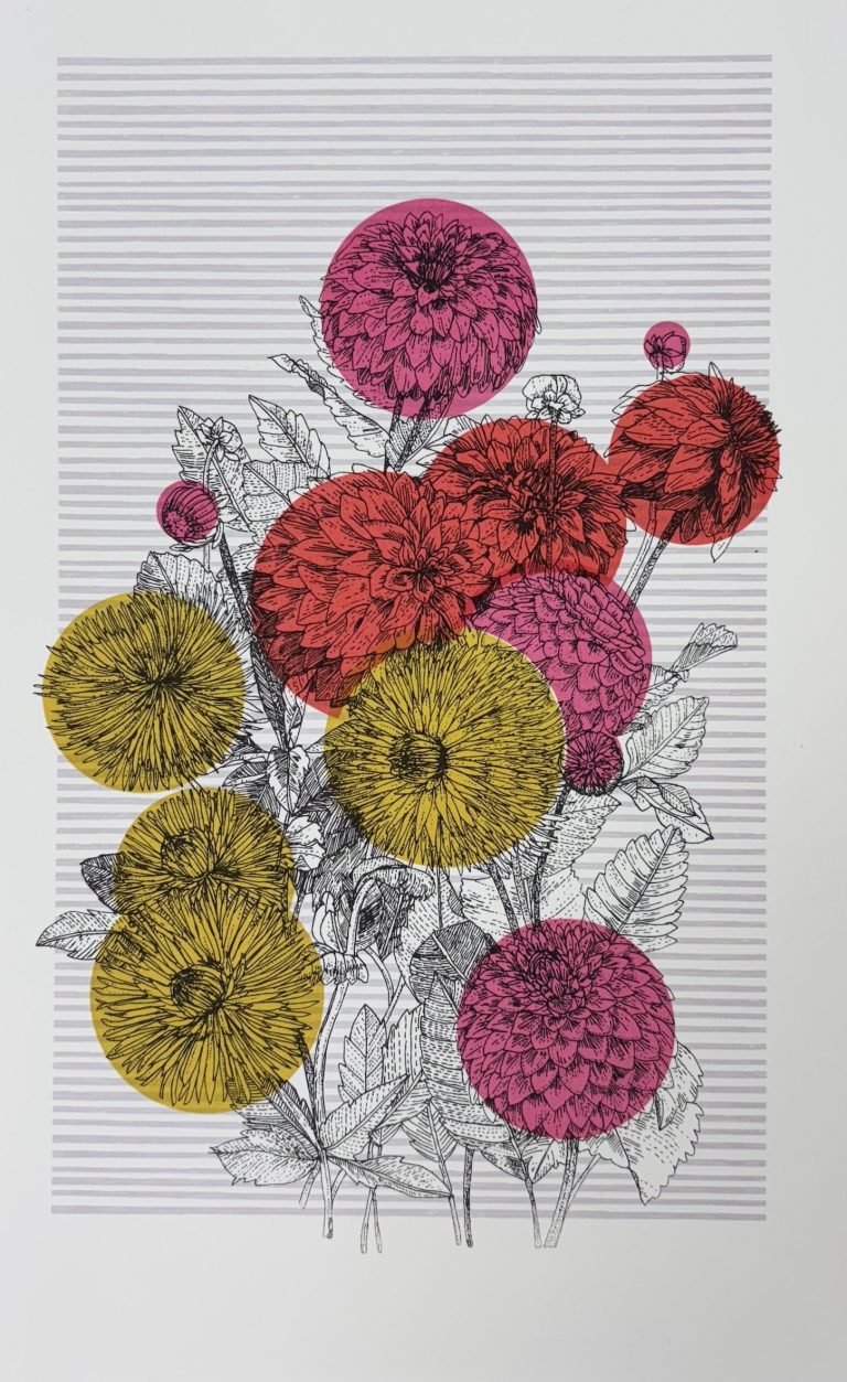 Mexican Dahlia by Clare Halifax
