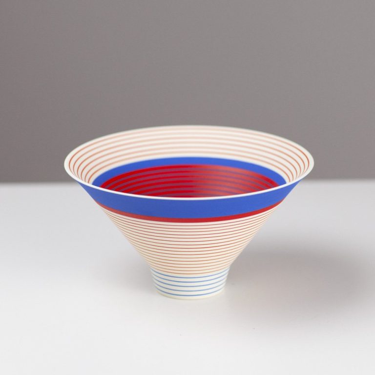 Arable Landscape: Electric blue: - Small MO93 by Sara Moorhouse