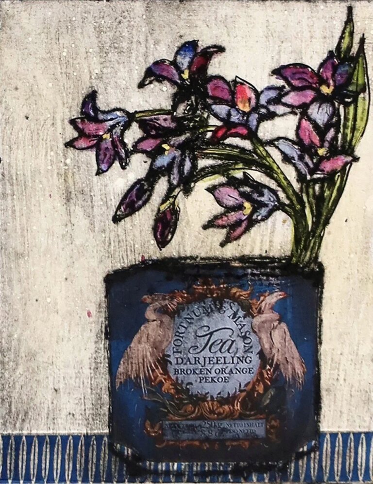 Tea and Flowers TP by Vicky Oldfield