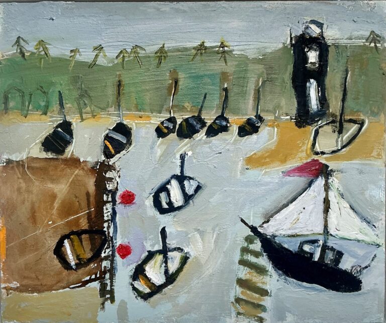 The Sailing Boat by Annie Rouse