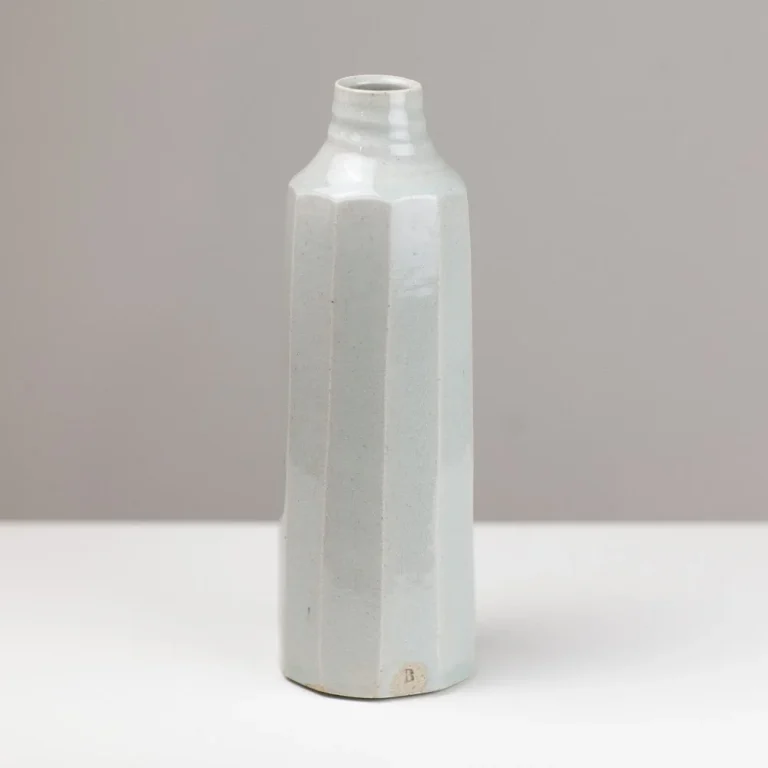 Faceted Bottle Vase 30 by Bert Jones