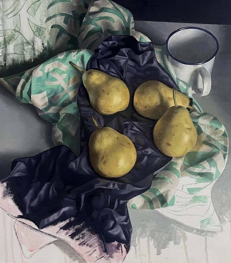 Williams Pears with Tissue Paper by Angelo Murphy