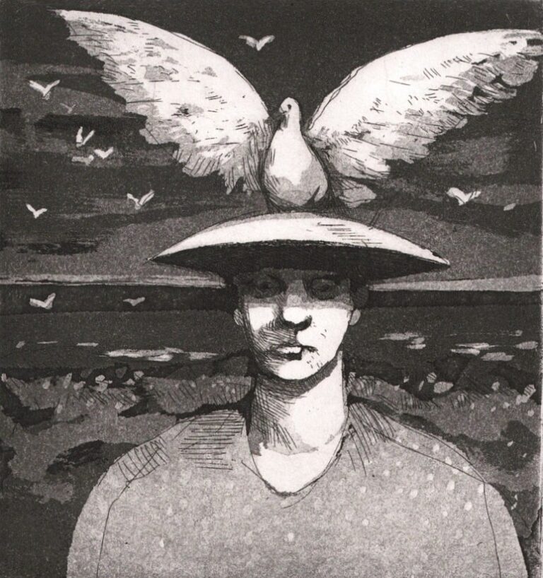 Bird Hat ed51 by Karolina Larusdottir