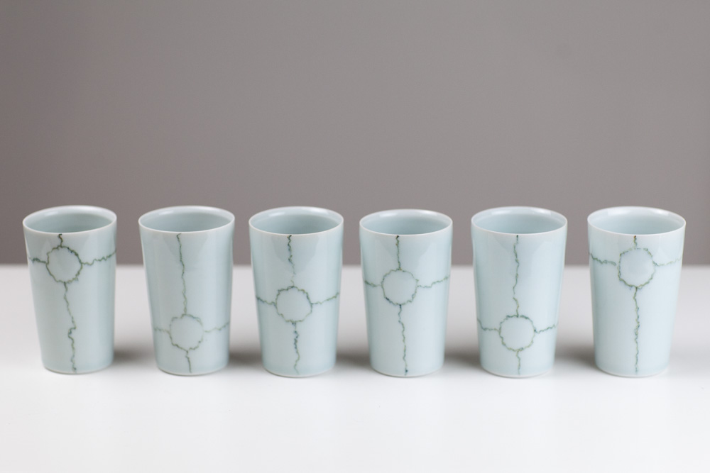 Set of Beakers 1-6 by Chris Keenan
