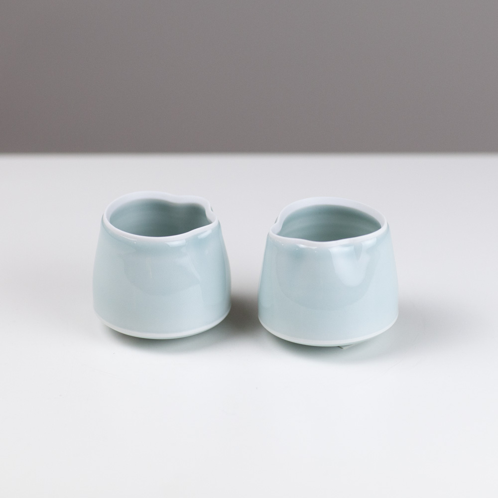 Pair of Small Cloud Cups 7-8 by Chris Keenan