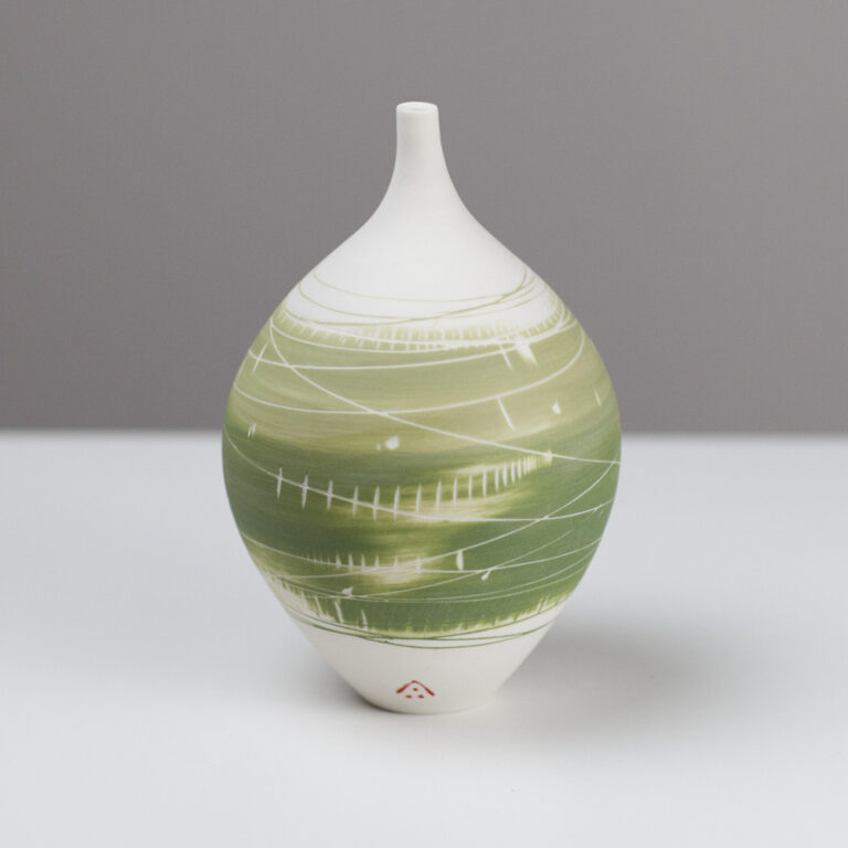 Green bottle AT282 by Ali Tomlin