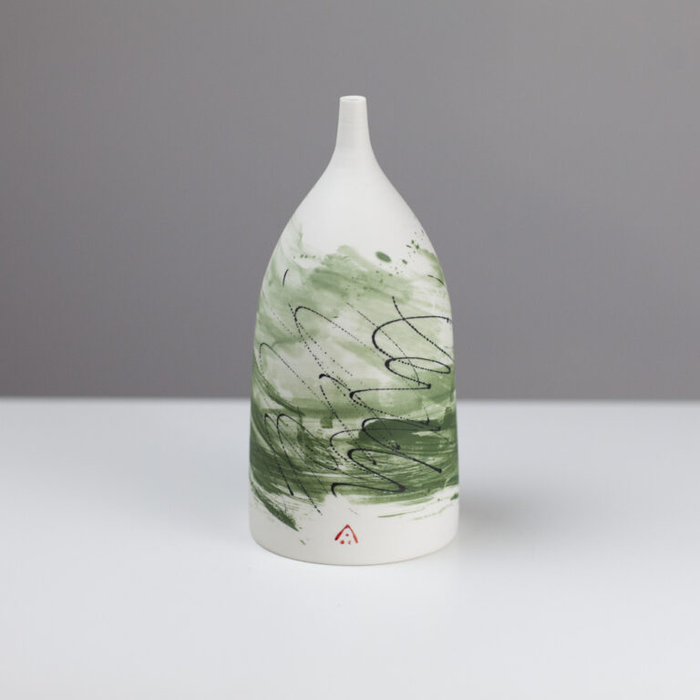 Green bottle AT286 by Ali Tomlin