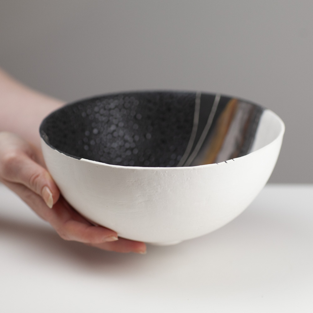 Large Abstract Bowl HOL25 by Jane Hollidge