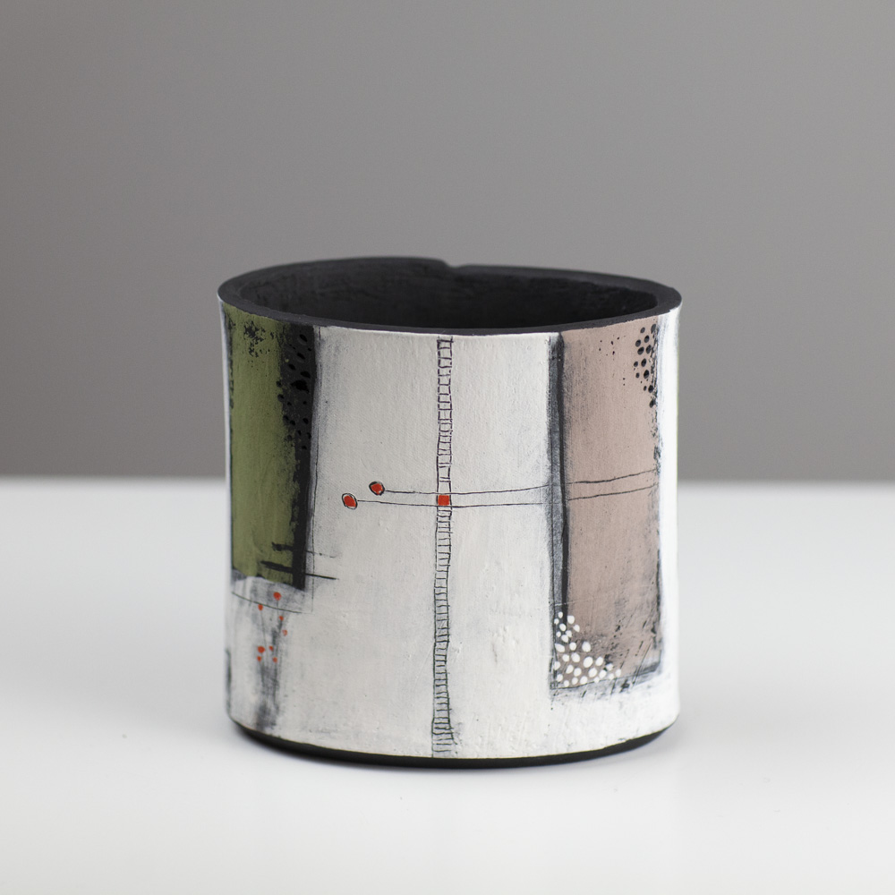 Large Slab Pot HOL4 by Jane Hollidge