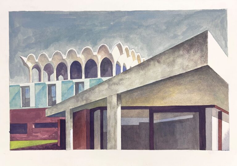 Fitzwilliam College by Paul Catherall