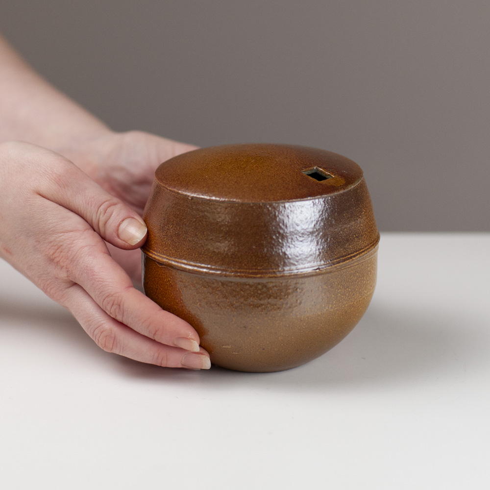 Round Vase Square Opening FLJ17 by Francis Lloyd-Jones