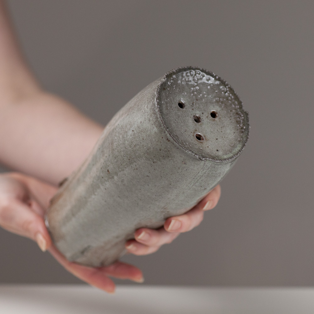 Medium Cross Hatch Vase FLJ18 by Francis Lloyd-Jones