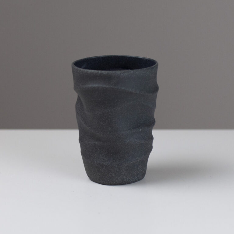 Extra Small Wave Conical Vessel SBE17 by Sally Bertram